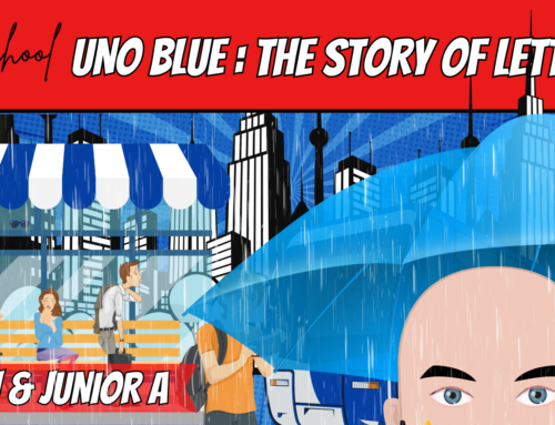 Uno Blue- The Story of Letter U