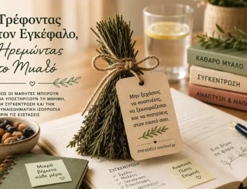 Τρέφοντας τον Εγκέφαλο, Ηρεμώντας το Μυαλό