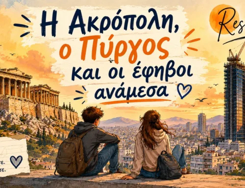 Η Ακρόπολη, ο Πύργος κι οι Έφηβοι ανάμεσά τους